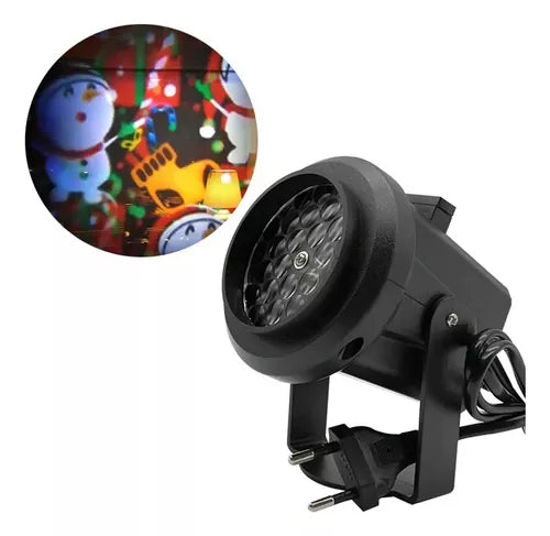 Proyector Led Navidad Figuras Exterior